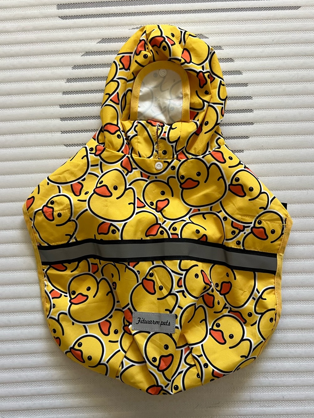 Small Ducky Dog Raincoat